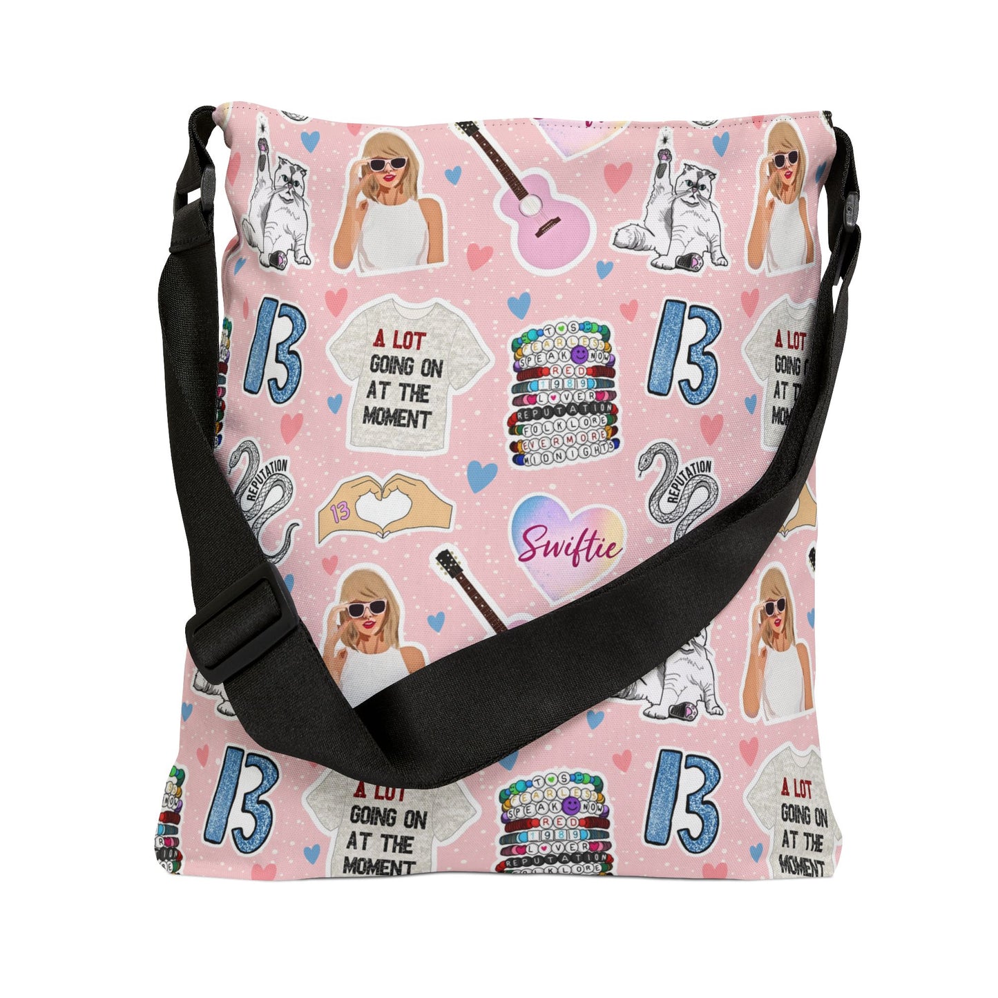 SWIFTIE KITTY CROSSBODY BAG - FANGIRL SWAG