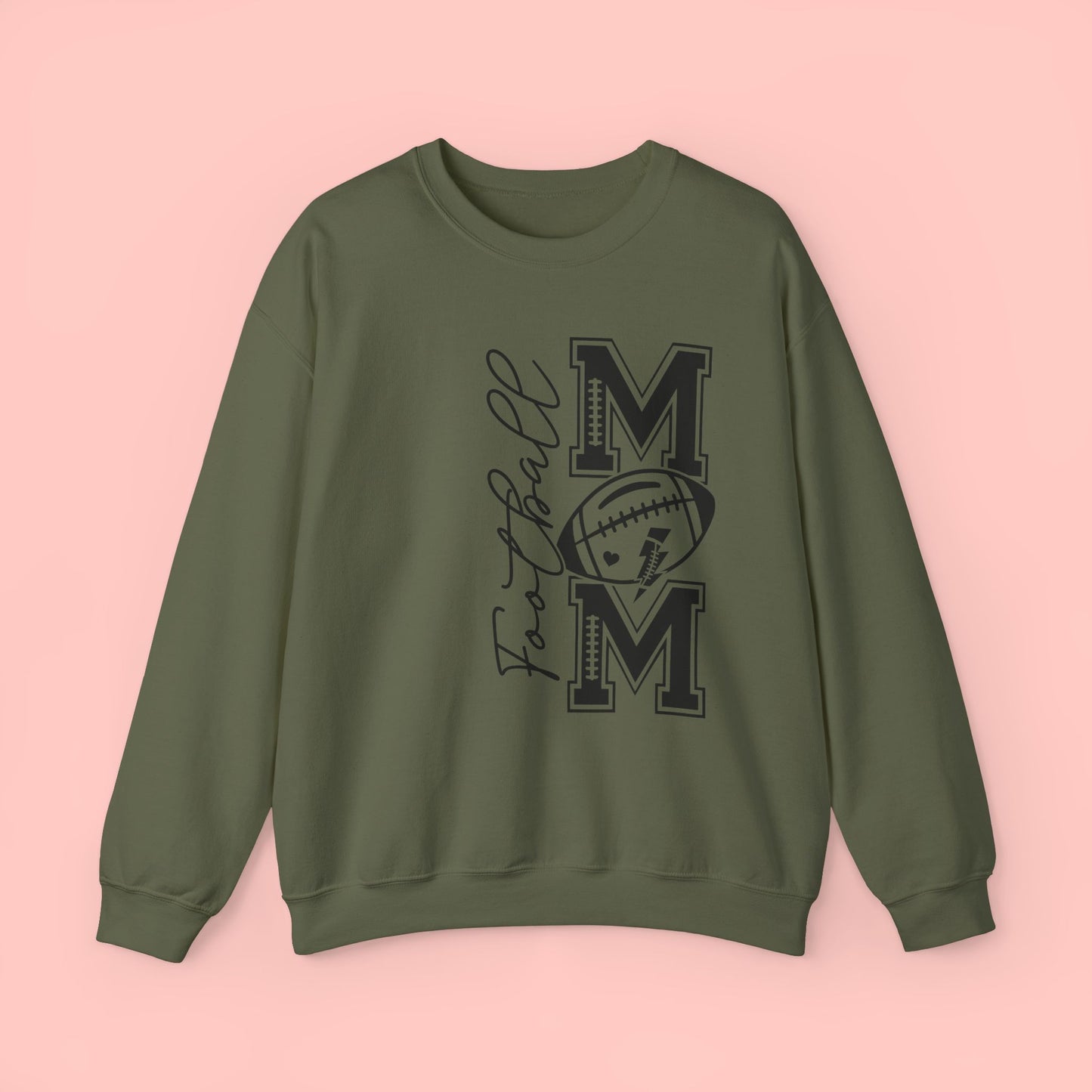 FOOTBALL MOM CREWNECK SWEATSHIRT - FANGIRL SWAG