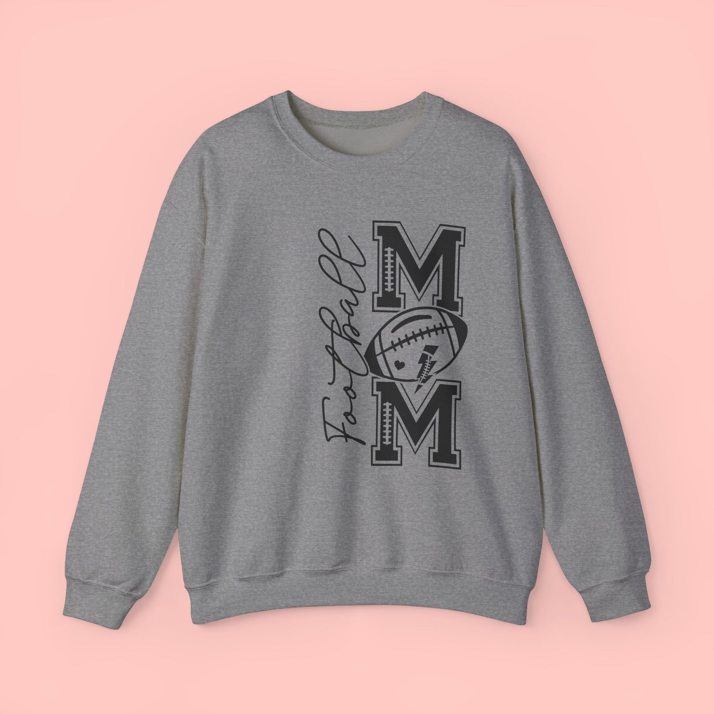 FOOTBALL MOM CREWNECK SWEATSHIRT - FANGIRL SWAG