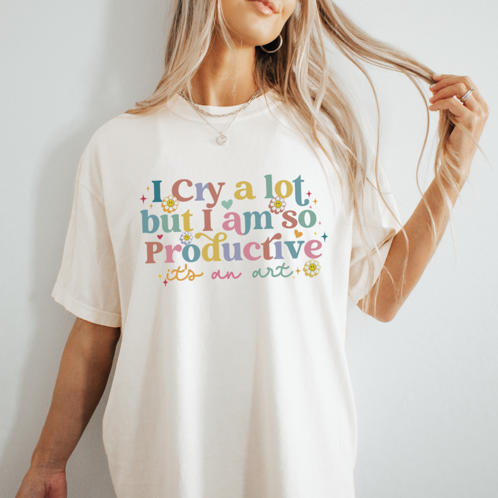 I CRY A LOT TAYLOR SWIFT TEE - FANGIRL SWAG