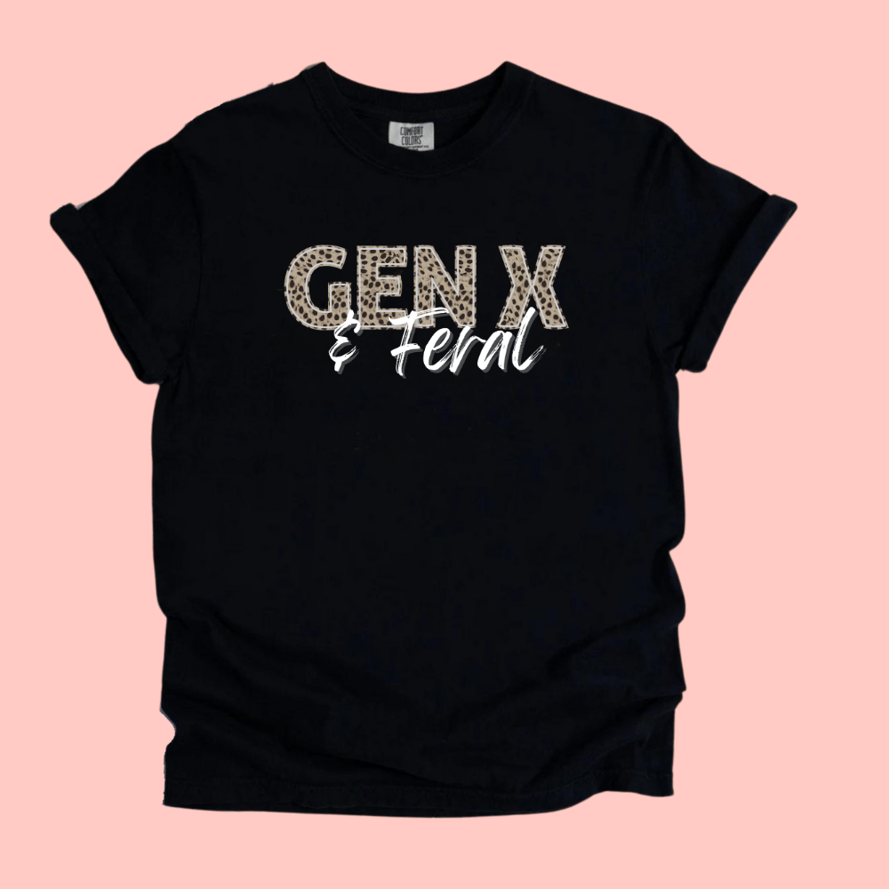 GEN X & FERAL TEE - FANGIRL SWAG