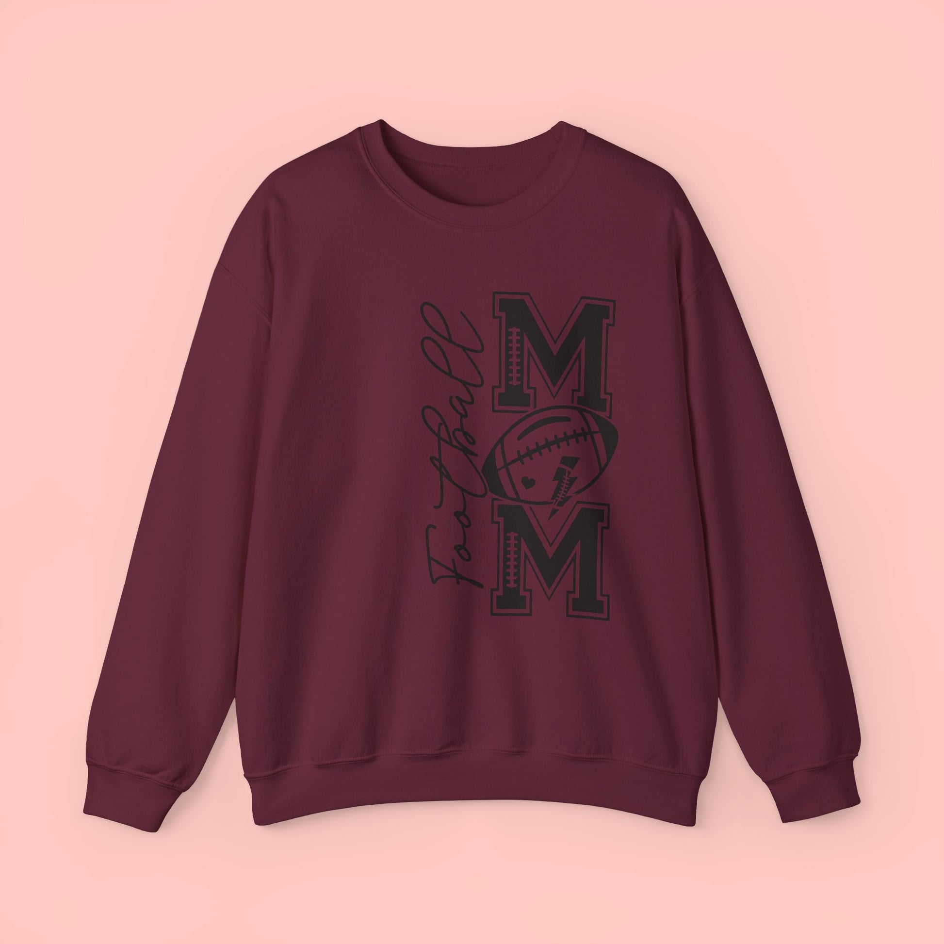 FOOTBALL MOM CREWNECK SWEATSHIRT - FANGIRL SWAG