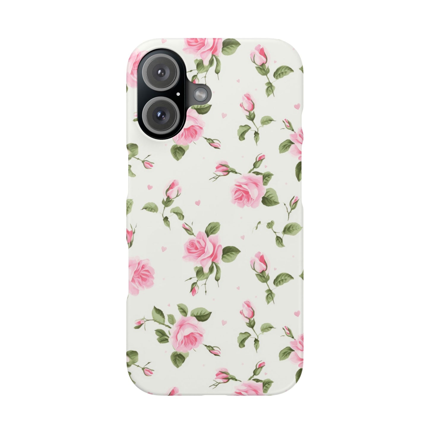 SWEET PINK ROSE PHONE CASE - FANGIRL SWAG