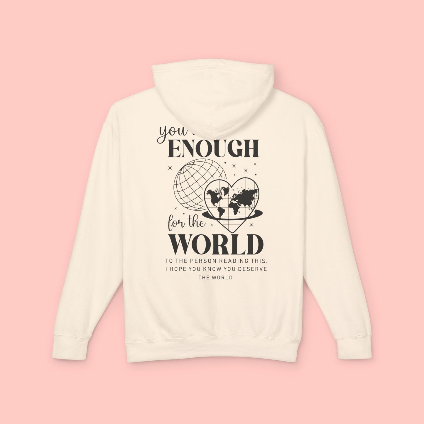 YOU ARE ENOUGH HOODIE - FANGIRL SWAG