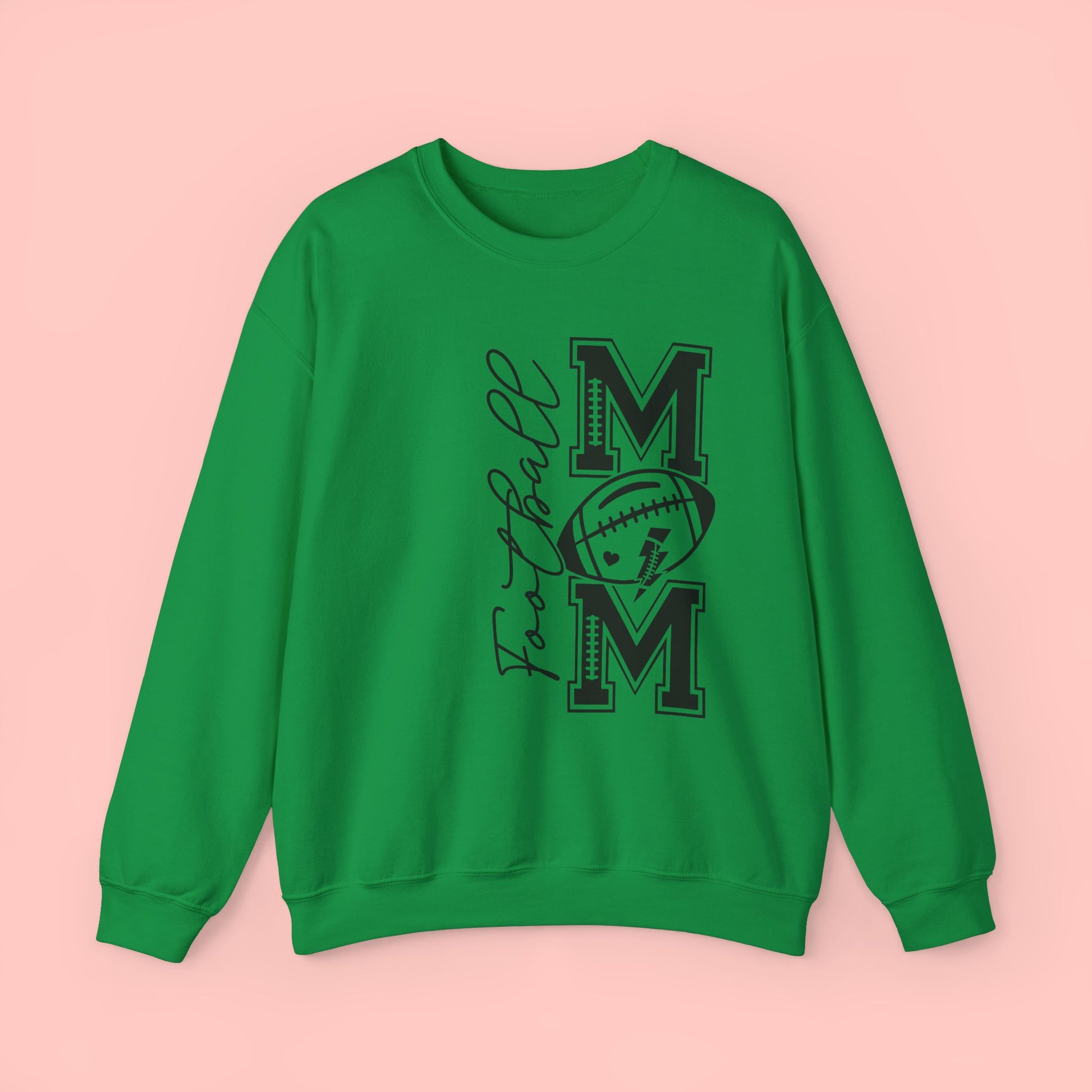 FOOTBALL MOM CREWNECK SWEATSHIRT - FANGIRL SWAG