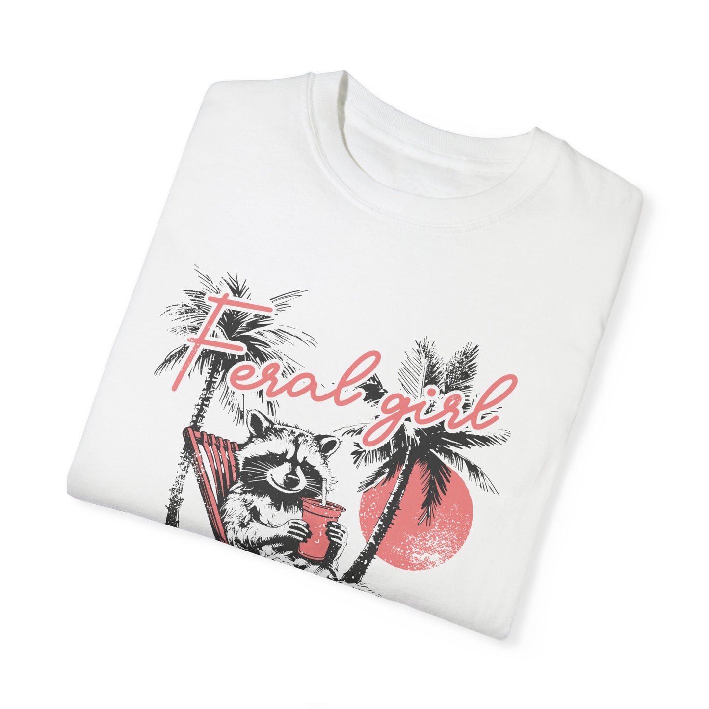 FERAL GIRL SUMMER TEE - FANGIRL SWAG