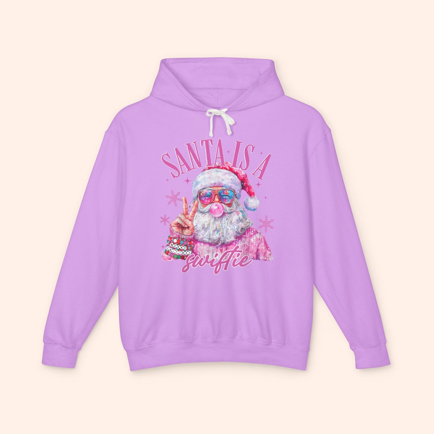 SANTA IS A SWIFTIE HOODIE - FANGIRL SWAG