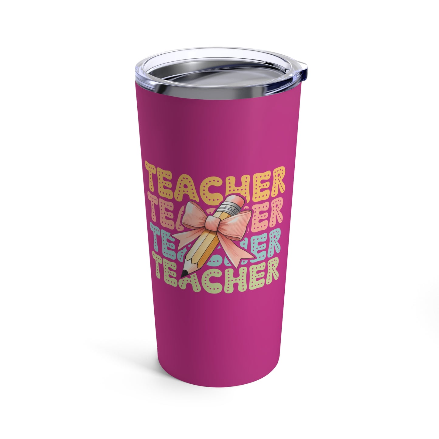 COQUETTE TEACHER - 20 OZ INSULATED TUMBLER - FANGIRL SWAG