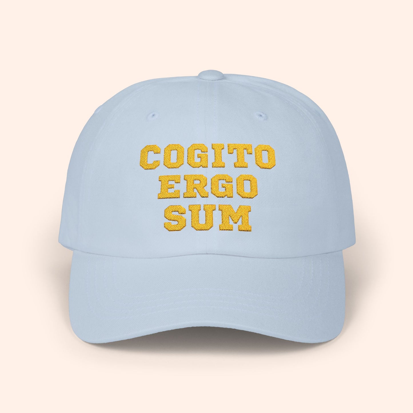 COGITO ERGO SUM (I THINK, THEREFORE I AM) HAT - FANGIRL SWAG