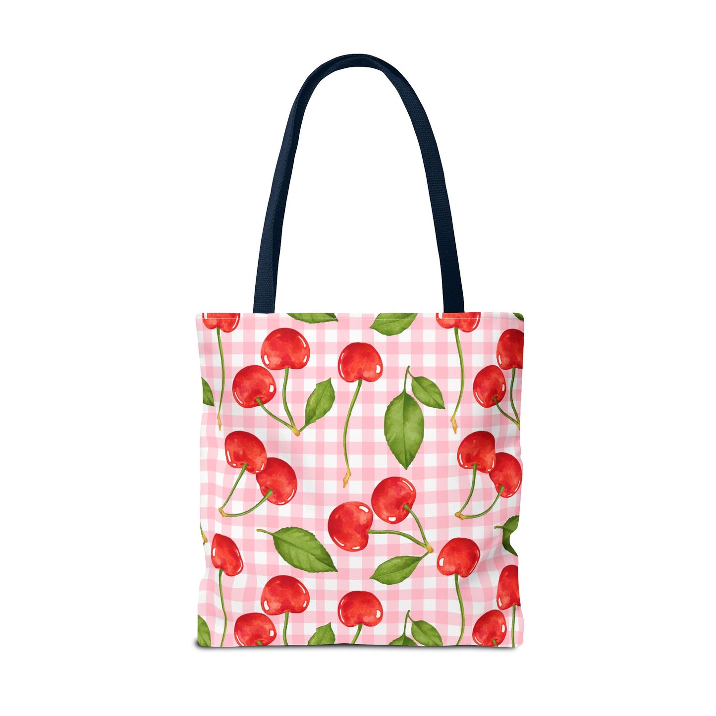 CHERRY GINGHAM TOTE