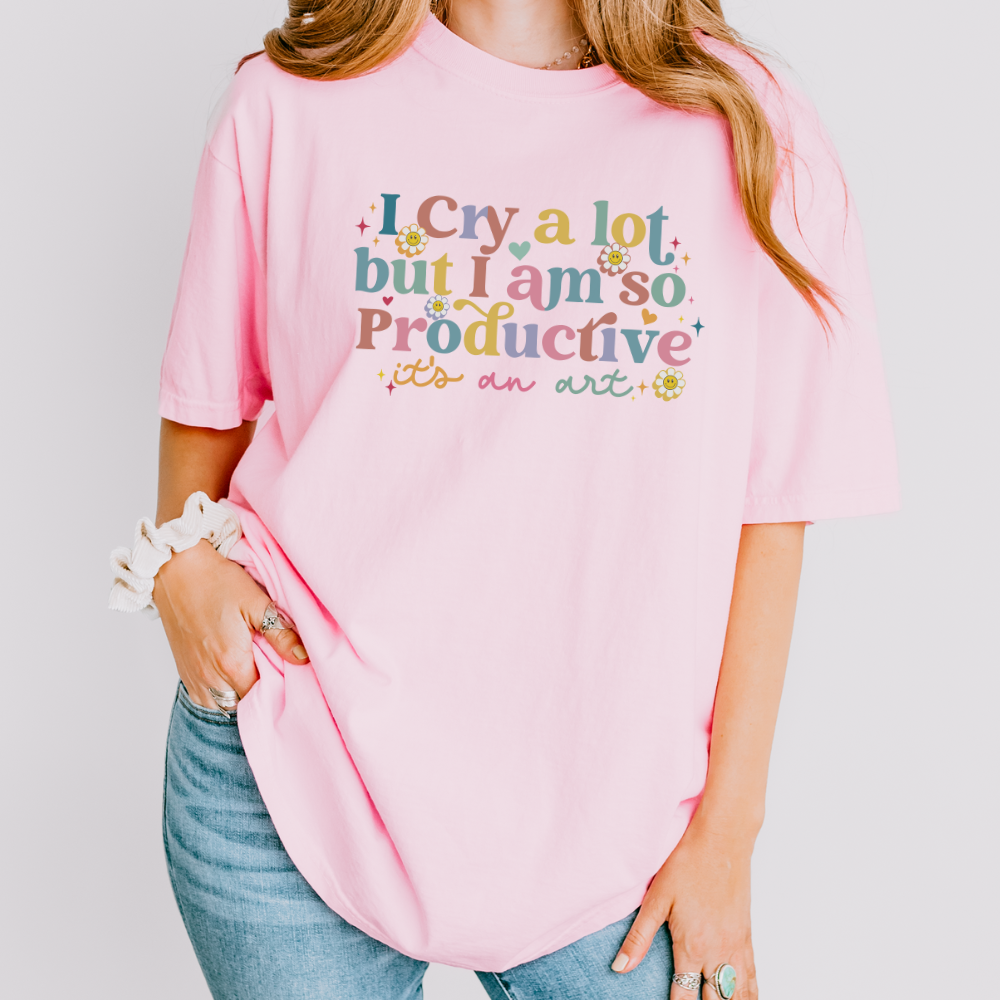 I CRY A LOT TAYLOR SWIFT TEE - FANGIRL SWAG