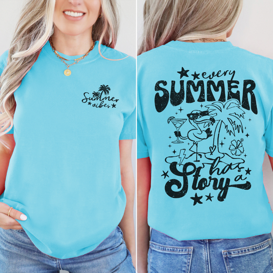 SUMMER STORY TEE - FANGIRL SWAG