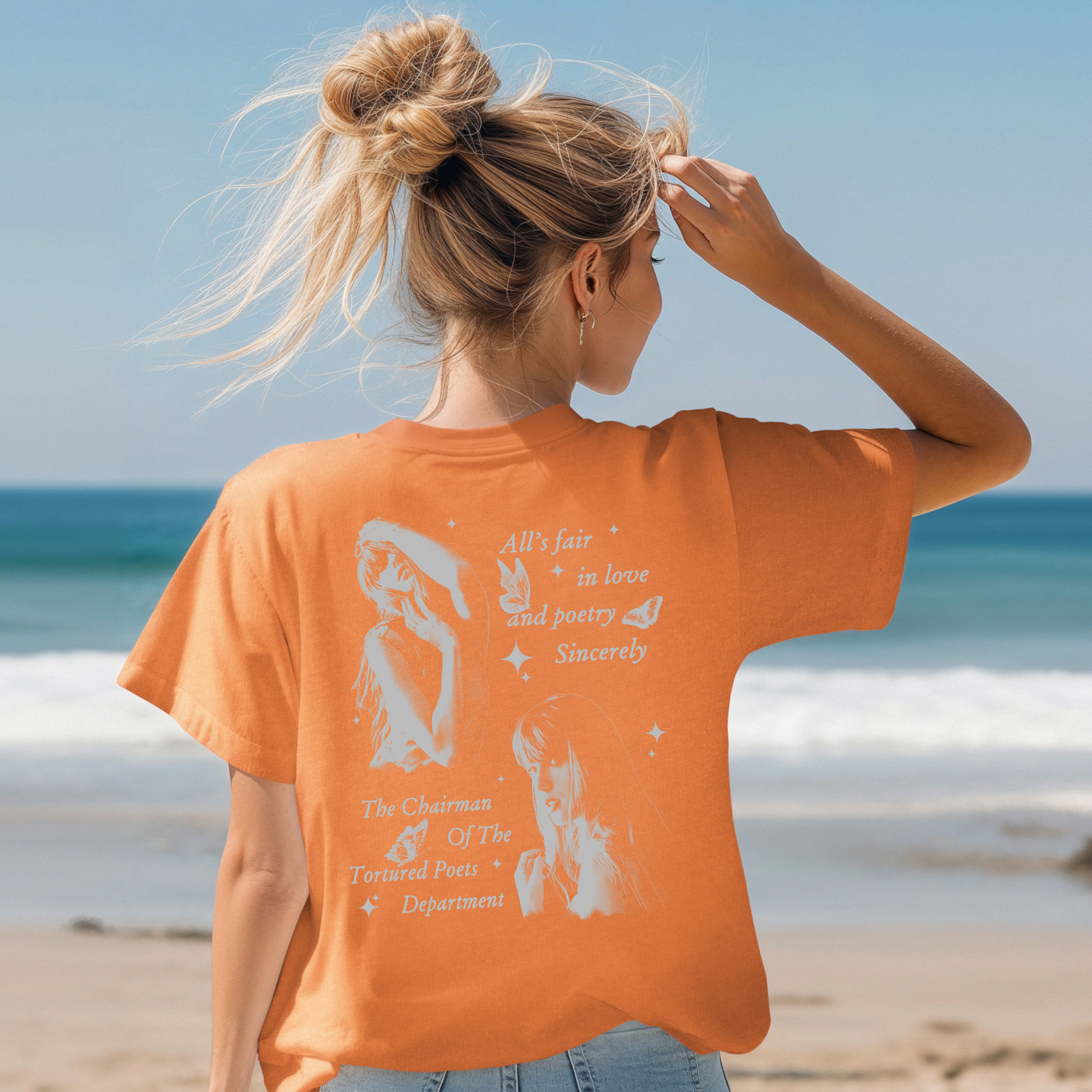 ALL'S FAIR IN LOVE AND POETRY TEE - FANGIRL SWAG