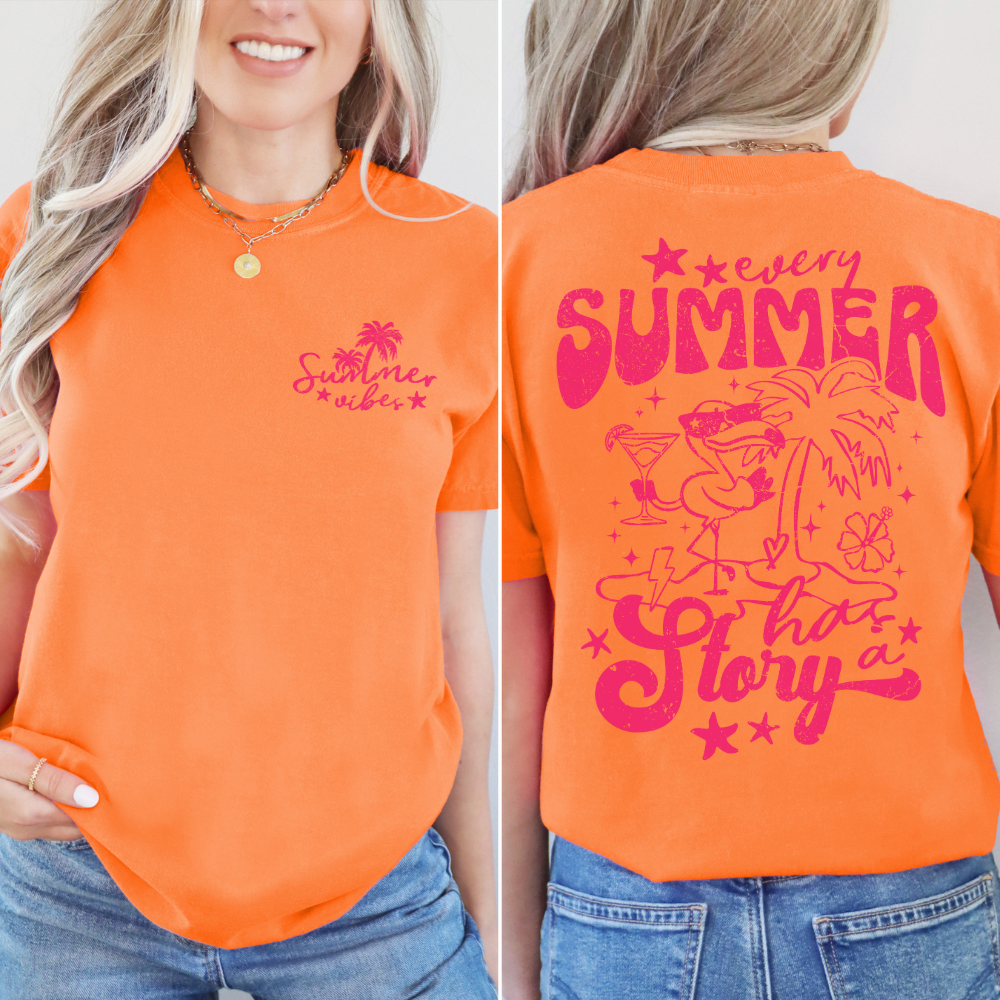SUMMER STORY TEE - FANGIRL SWAG