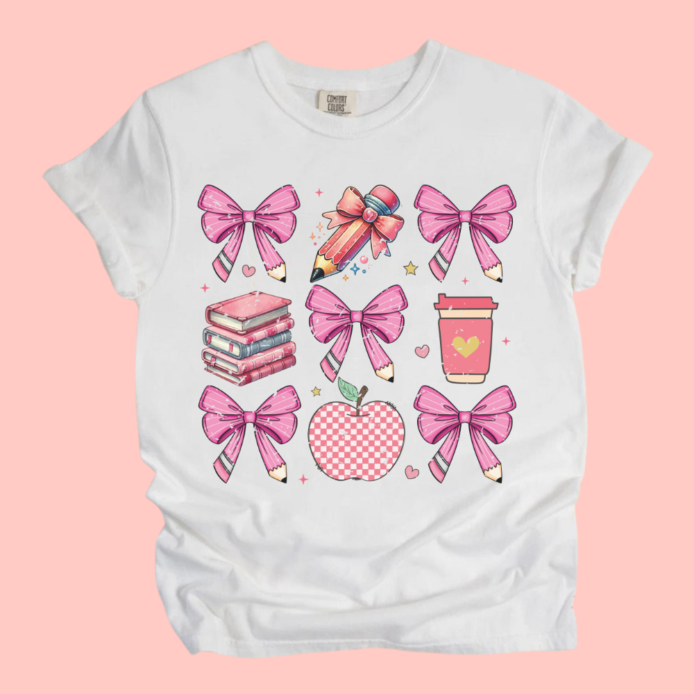 COQUETTE TEACHER TEE - FANGIRL SWAG