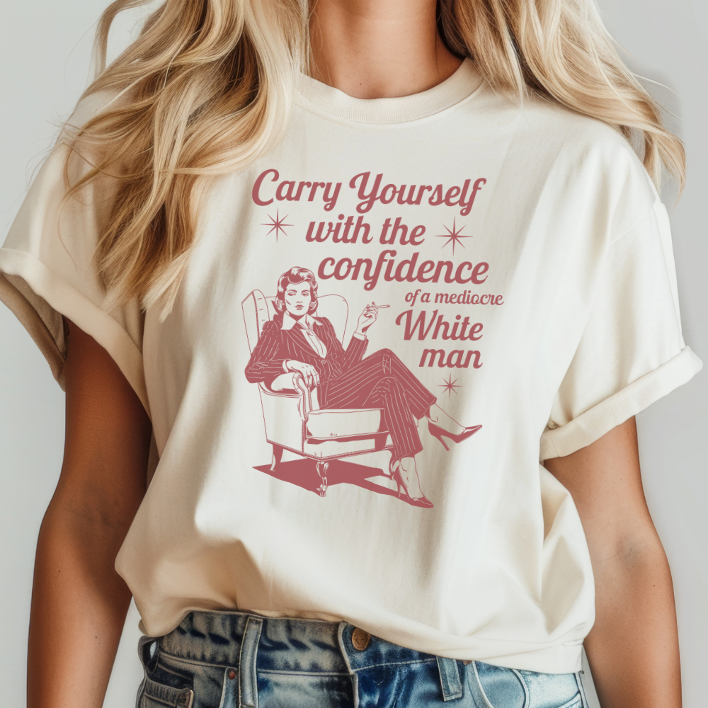 Carry Yourself With Confidence Eco-Friendly Unisex T-Shirt - FANGIRL SWAG