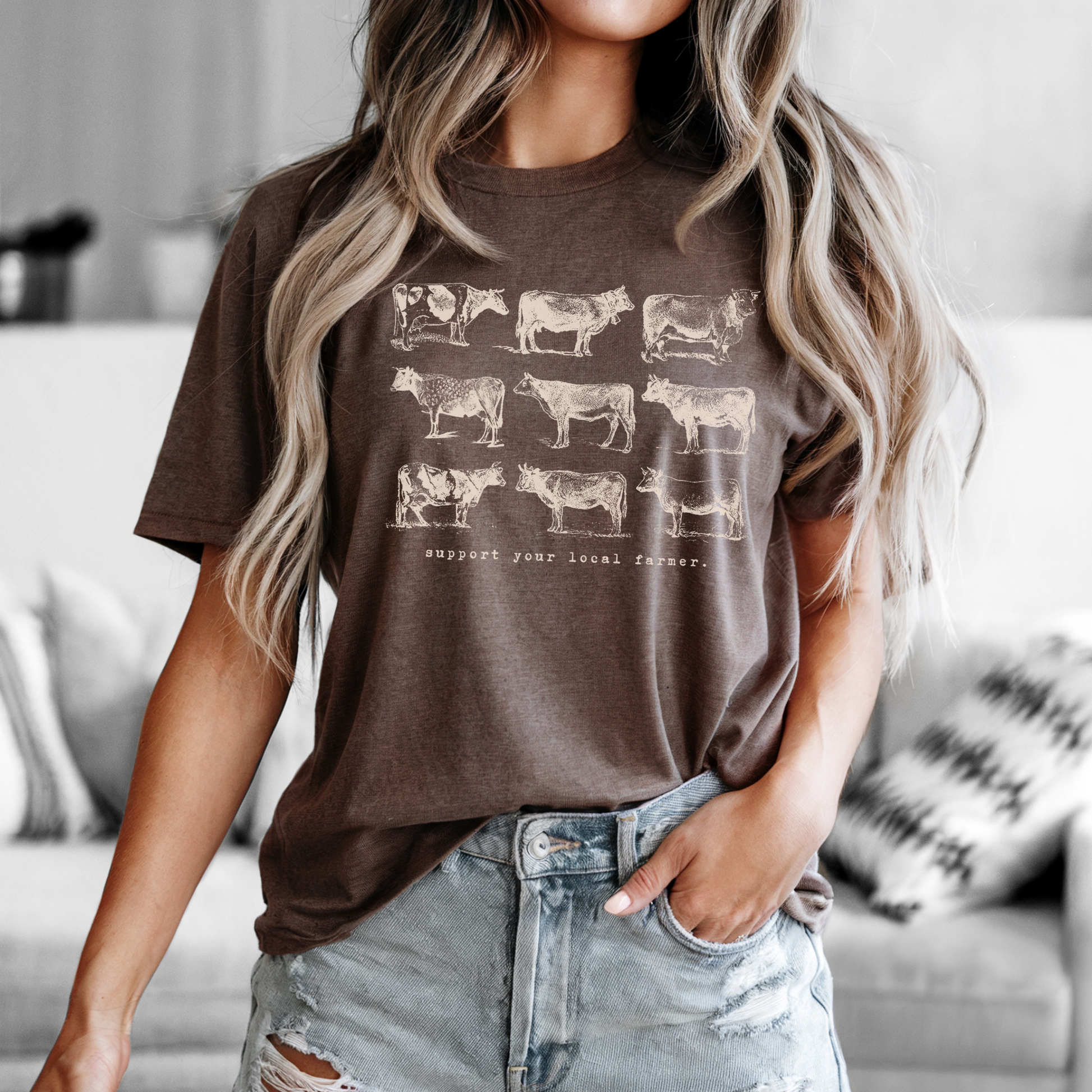 Support Your Local Farmer Tee - FANGIRL SWAG