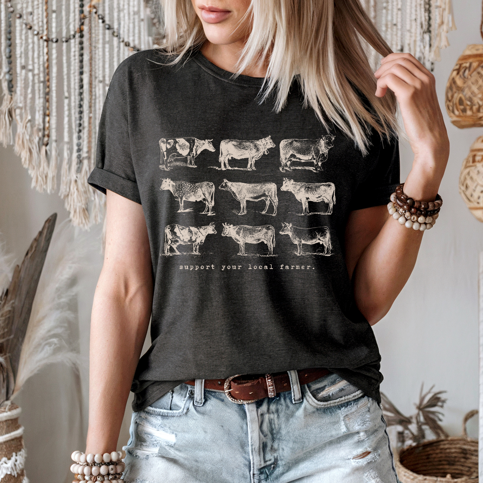 Support Your Local Farmer Tee - FANGIRL SWAG