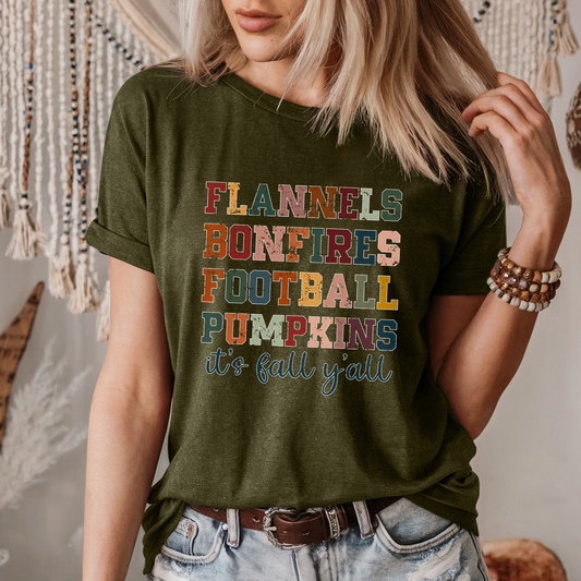 Cozy Autumn Tee - FANGIRL SWAG