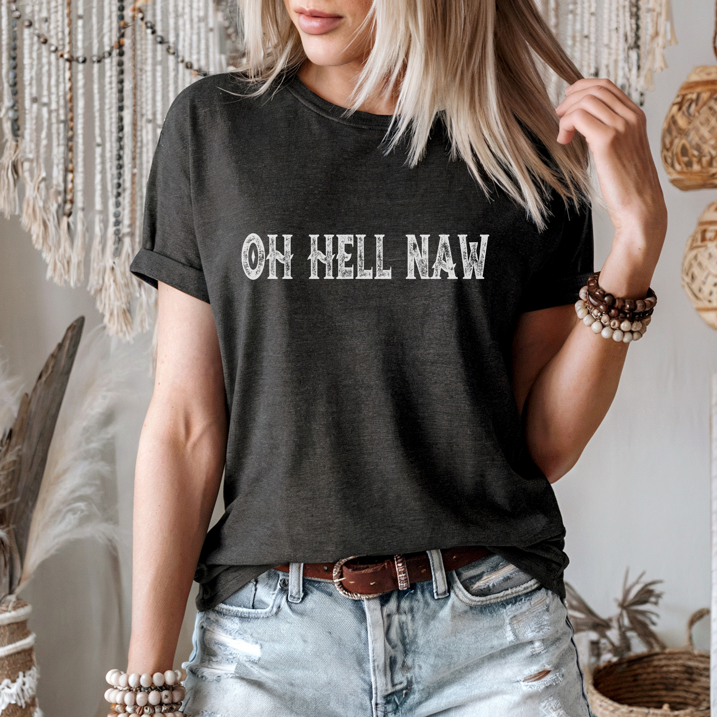 Oh Hell Naw Tee - FANGIRL SWAG