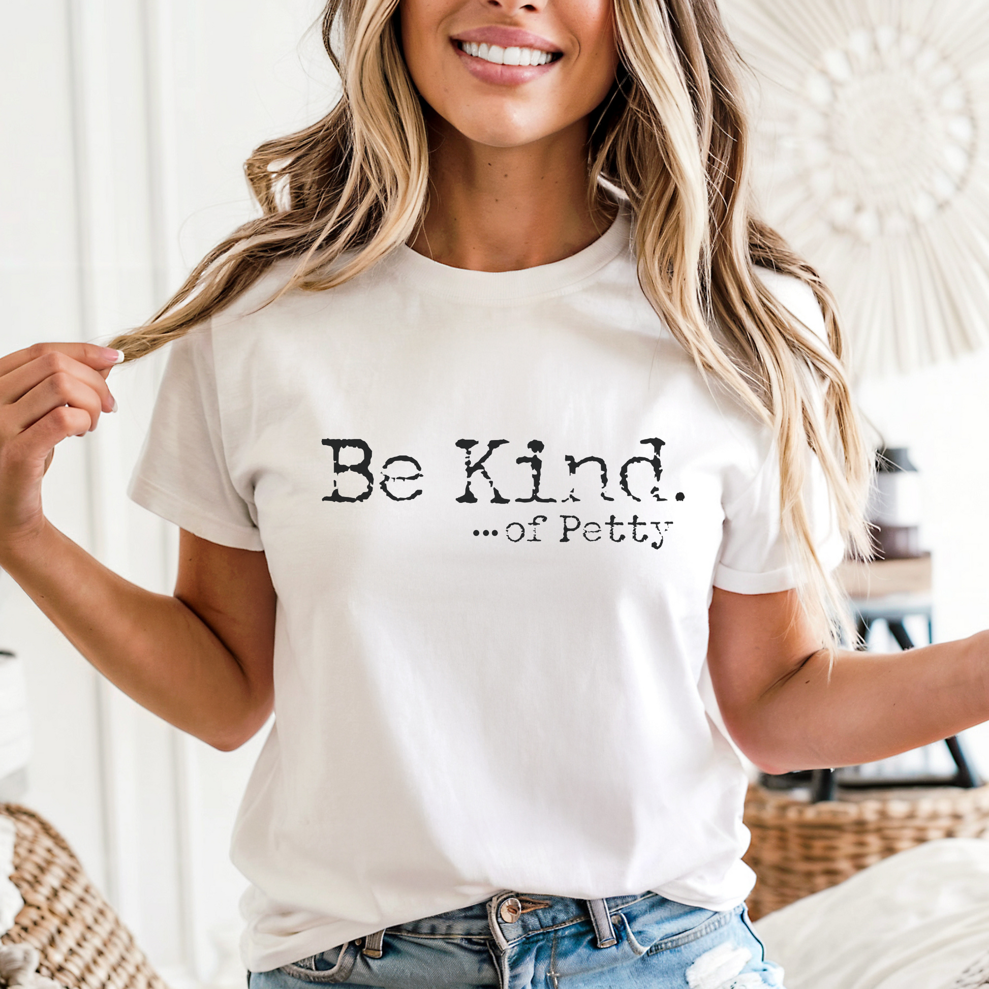 Be Kind......of Petty Sarcastic Tee - FANGIRL SWAG