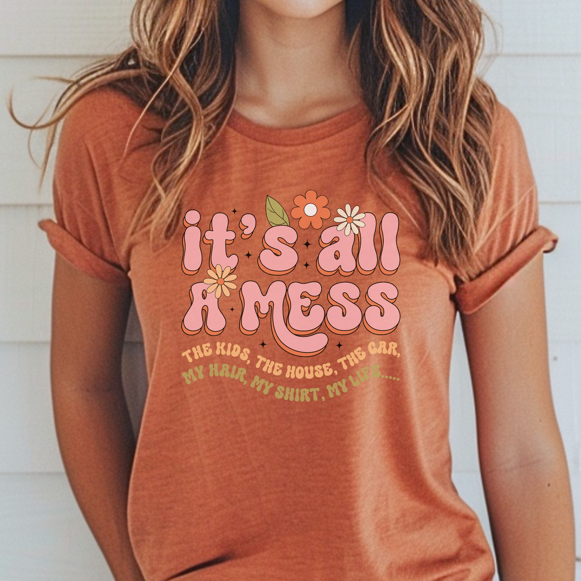 It's All A Mess Tee - FANGIRL SWAG