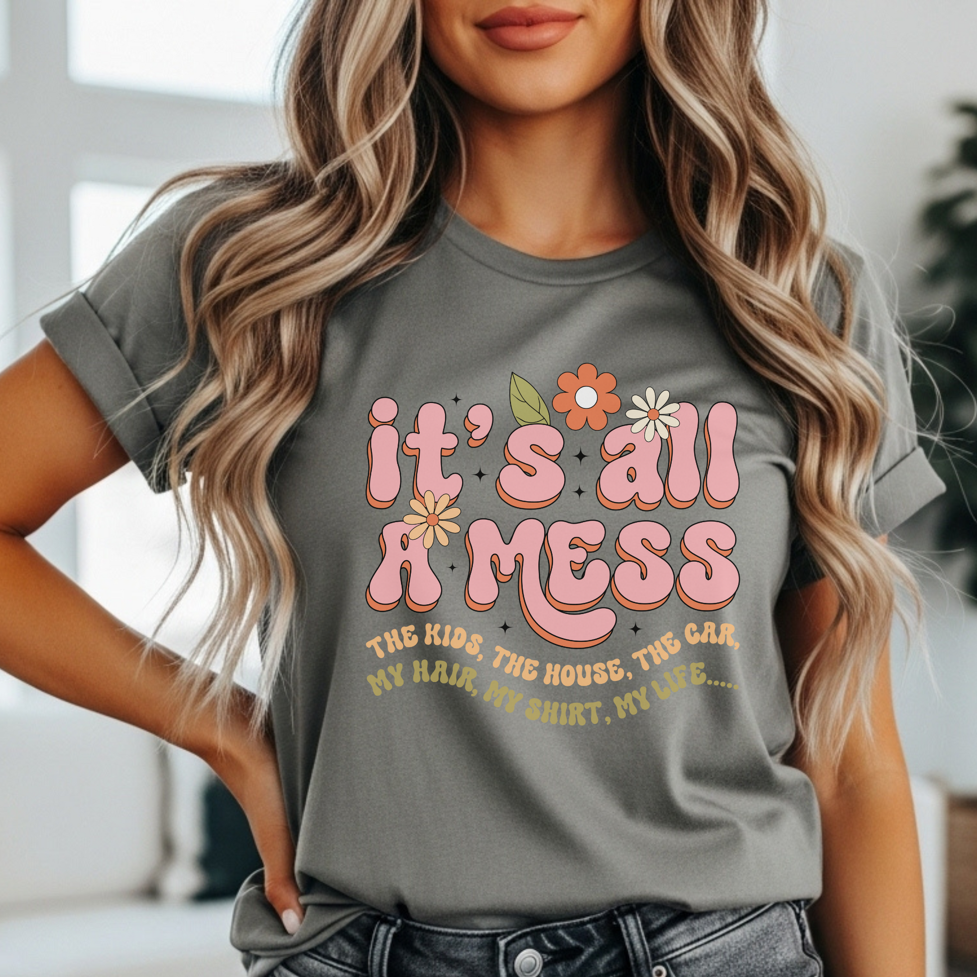 It's All A Mess Tee - FANGIRL SWAG