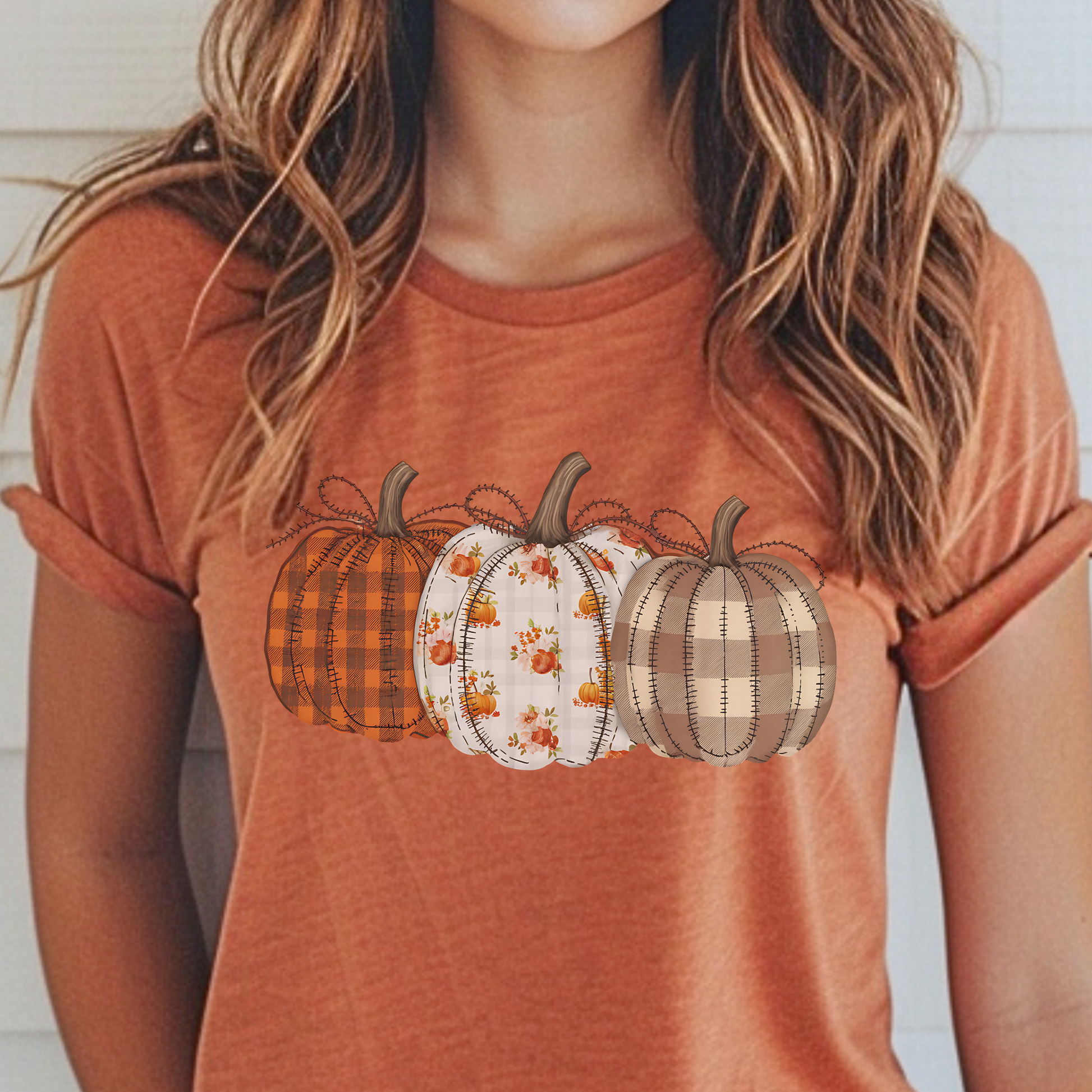 Rustic Fall Pumpkin Tee - FANGIRL SWAG