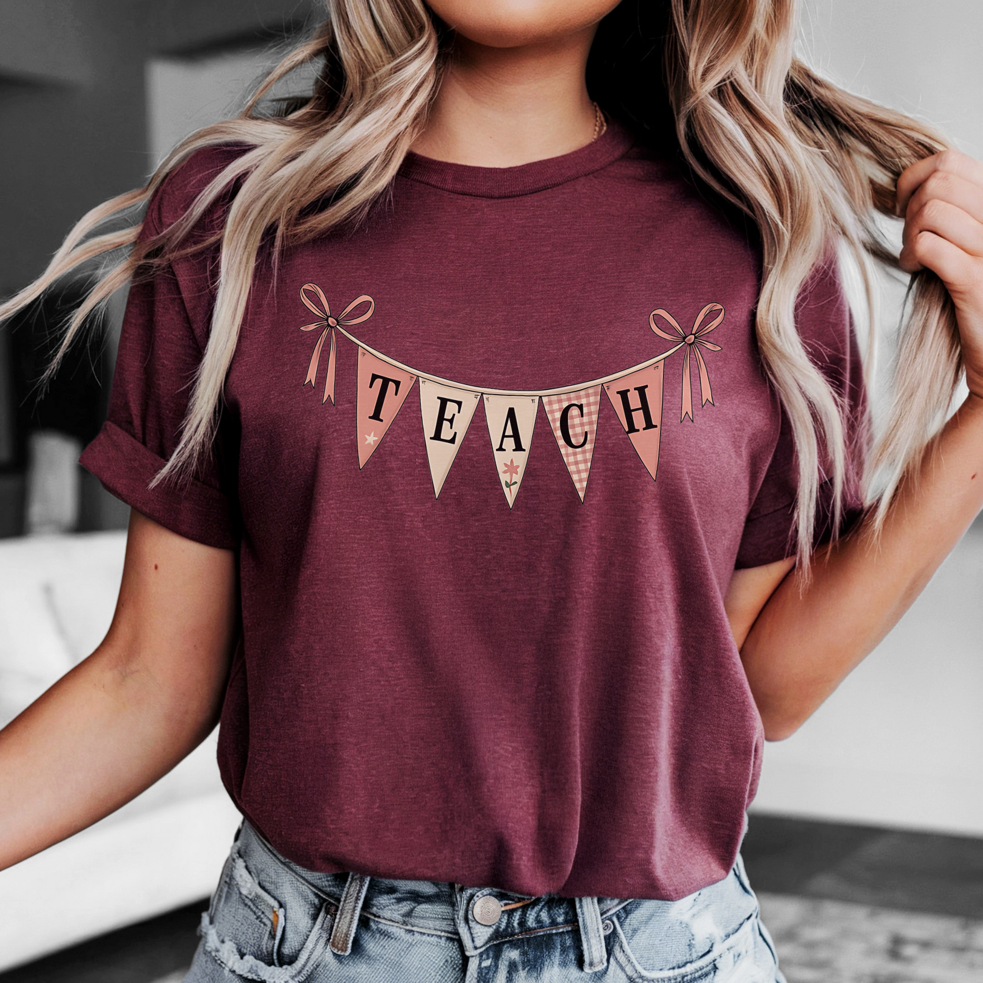 Teach Pennent Tee - FANGIRL SWAG