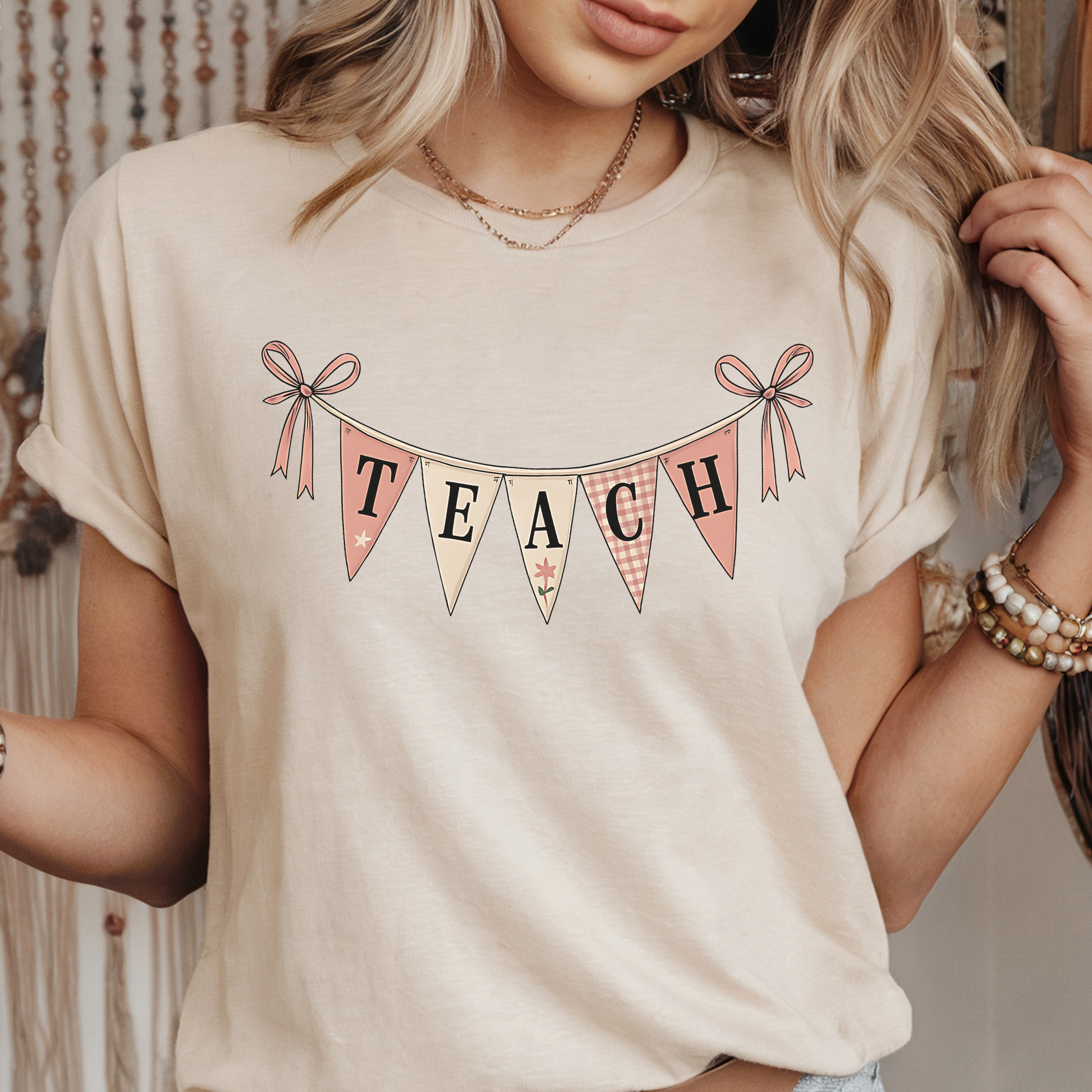 Teach Pennent Tee - FANGIRL SWAG