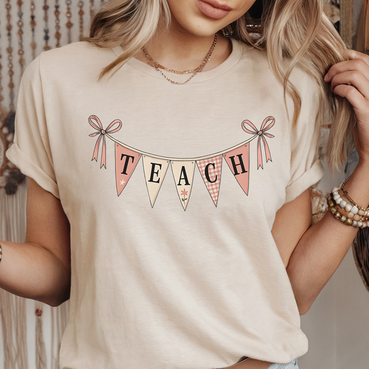 Teach Pennent Tee - FANGIRL SWAG