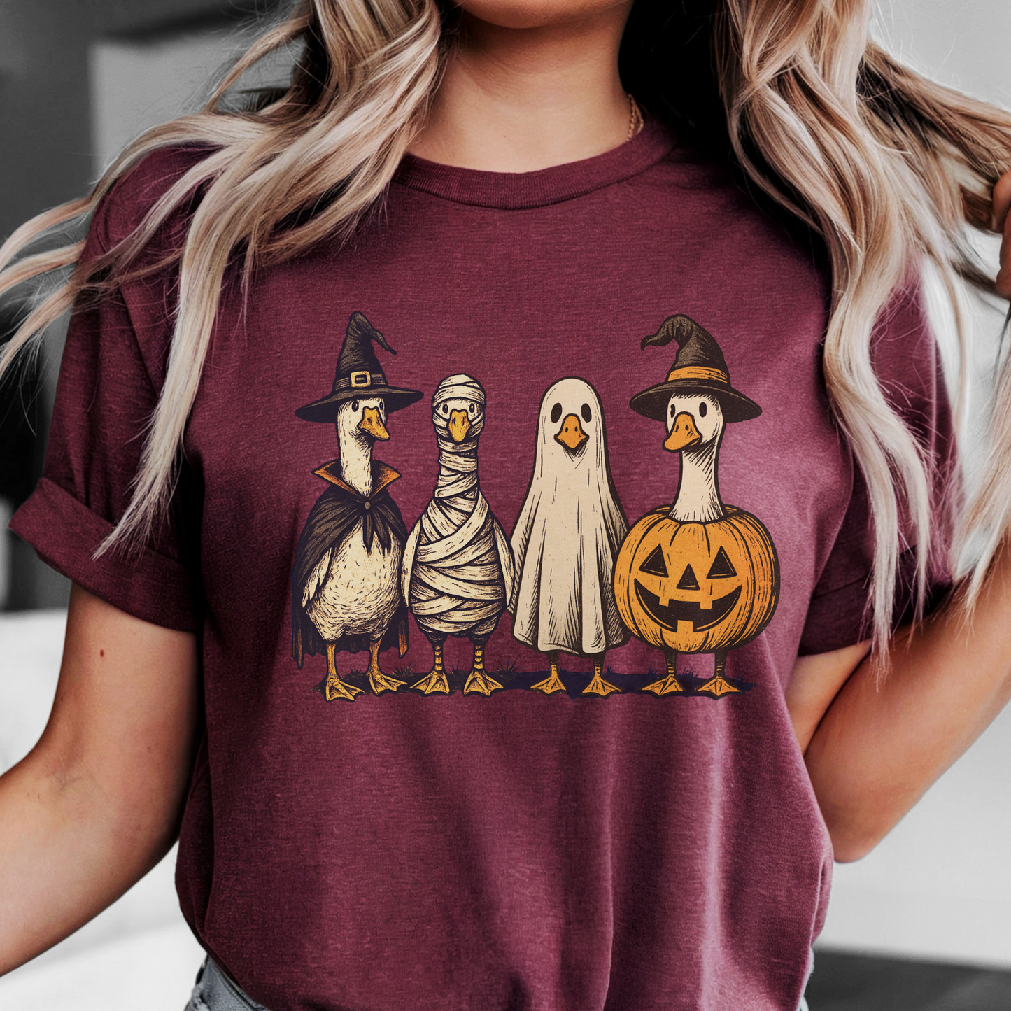 Spooky Goose Halloween Tee