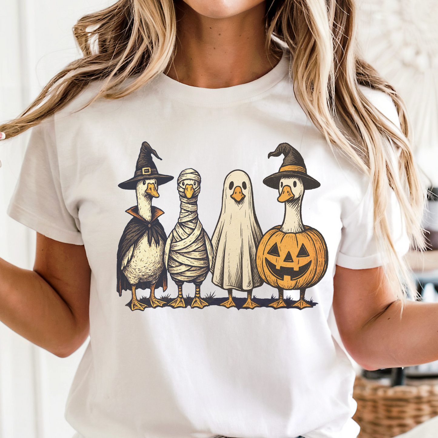 Spooky Goose Halloween Tee