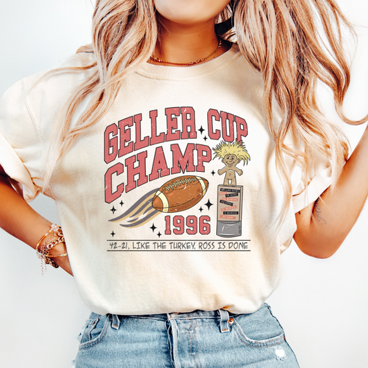Geller Championship Tee - FANGIRL SWAG
