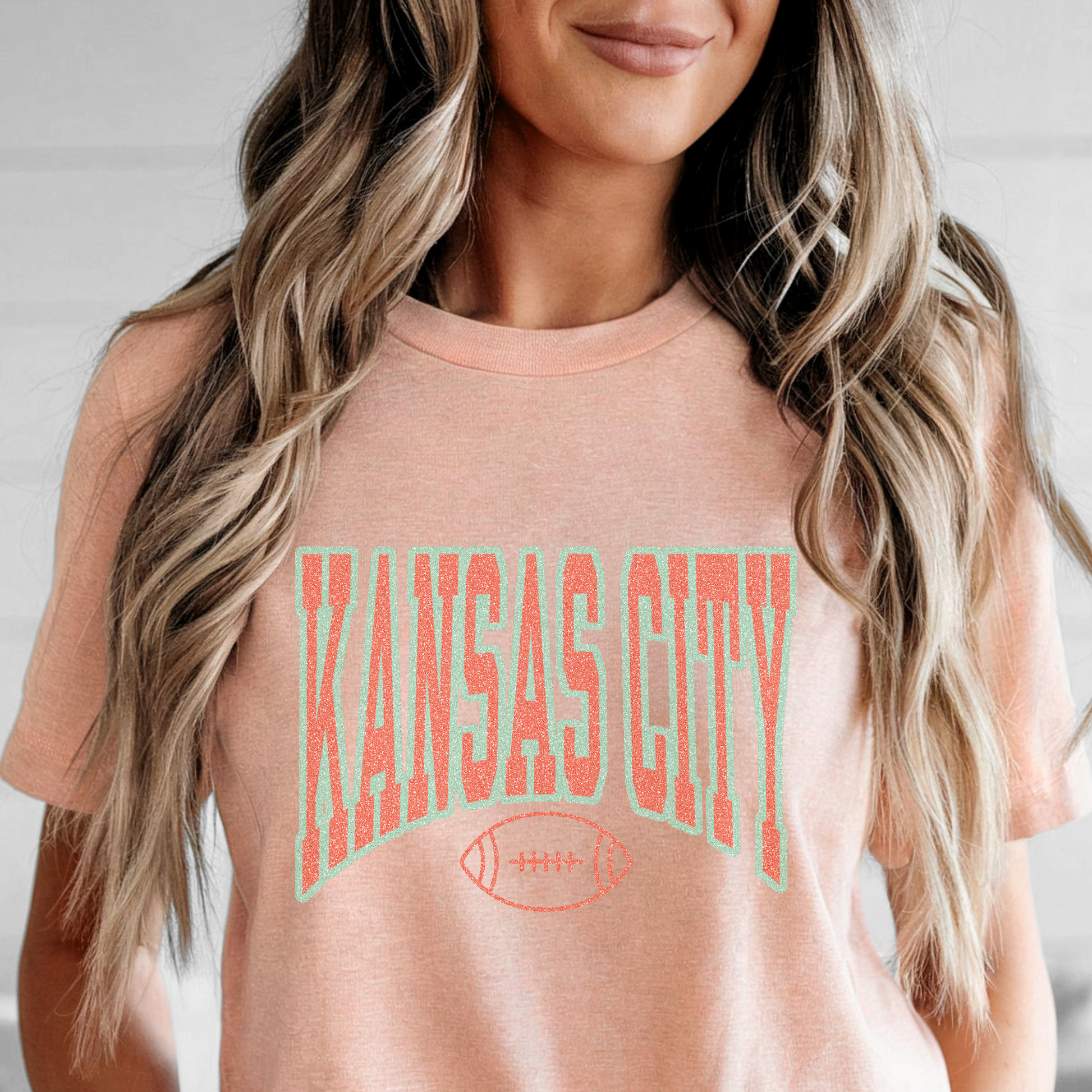 Kansas City Football Tee - FANGIRL SWAG