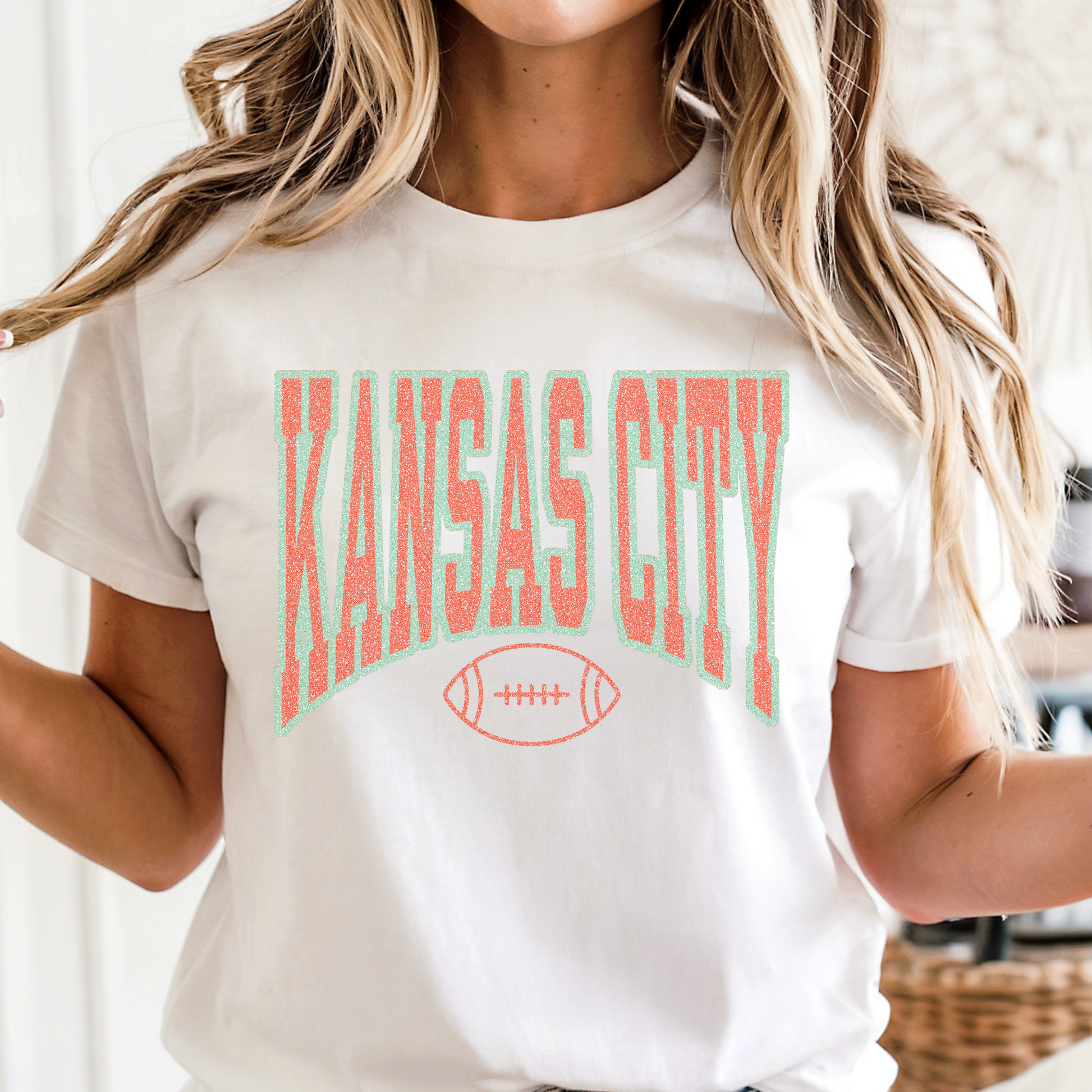 Kansas City Football Tee - FANGIRL SWAG