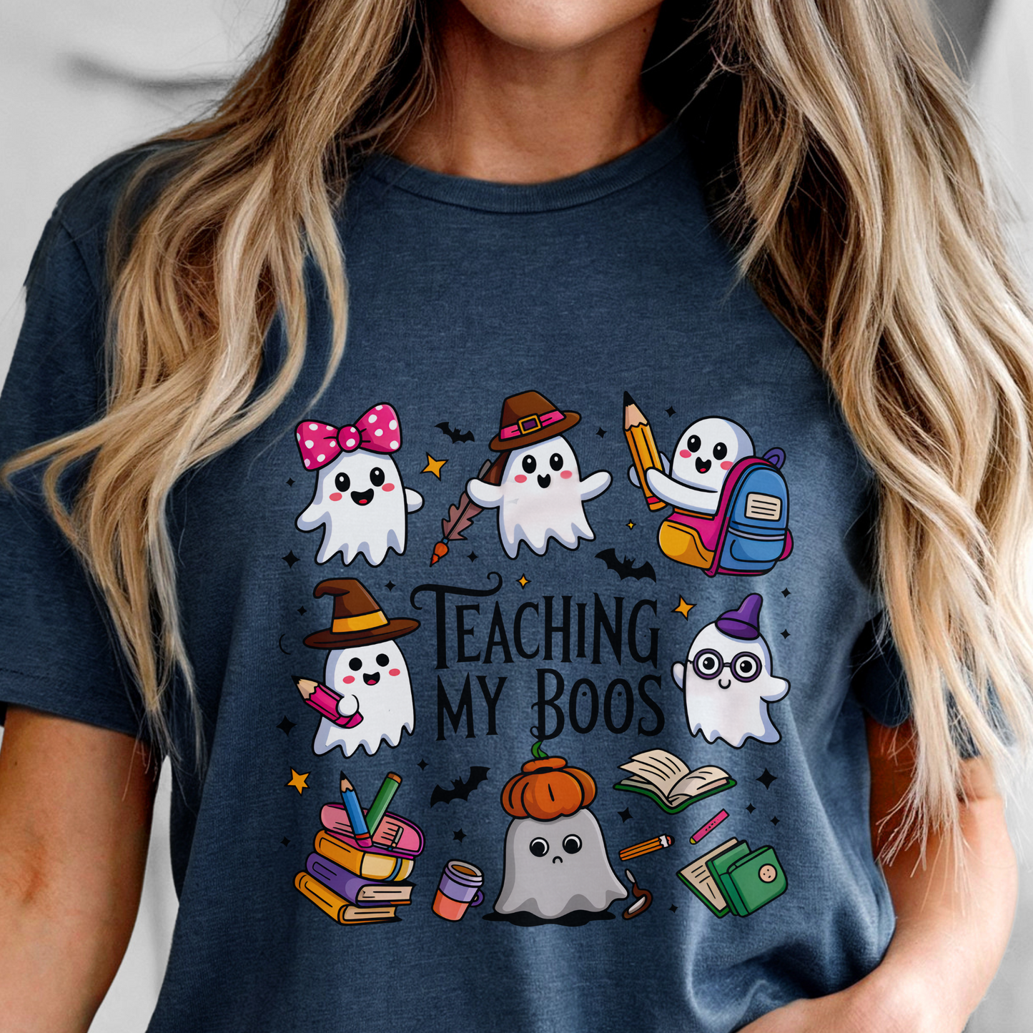 Teaching my boos Halloween Tee for Teachers.