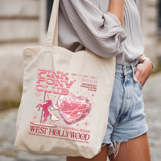 Pink Pony Club Tote - FANGIRL SWAG