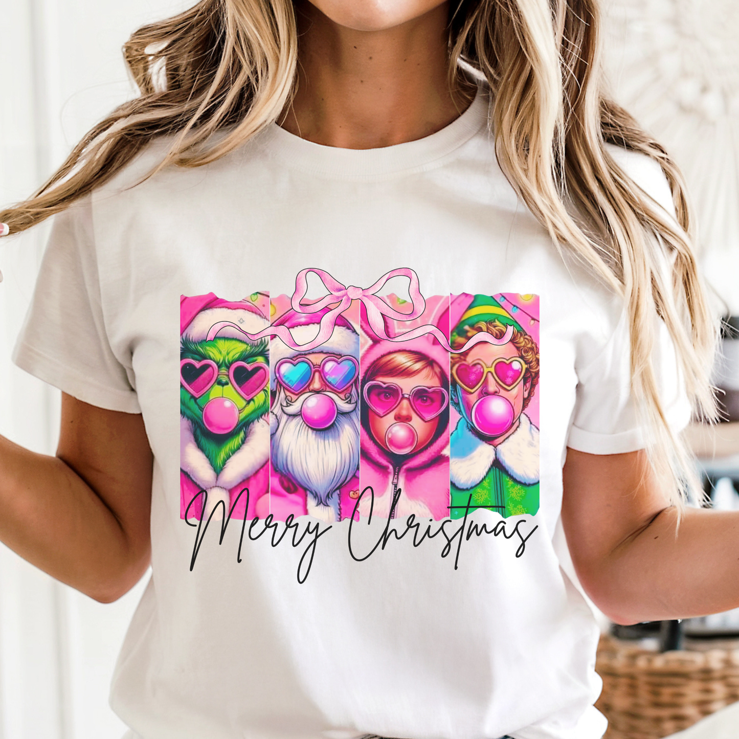 Retro Christmas Characters Tee - FANGIRL SWAG