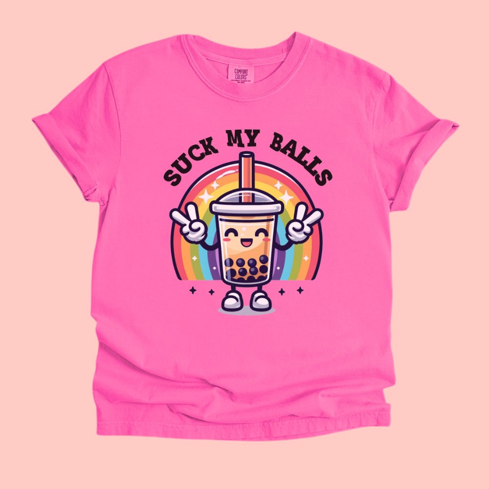 SUCK MY BALLS - BOBA TEE - FANGIRL SWAG