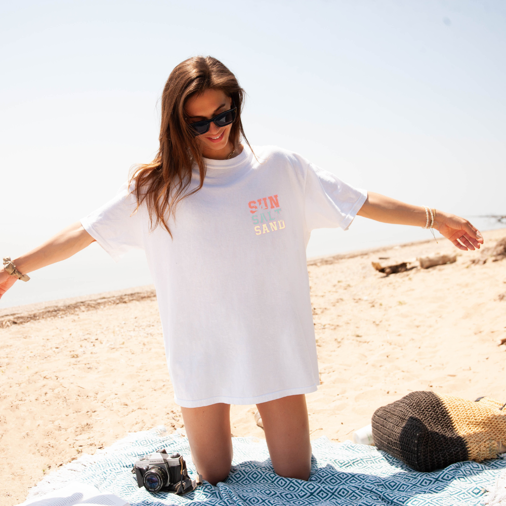 SUN SALT SAND TEE - FANGIRL SWAG