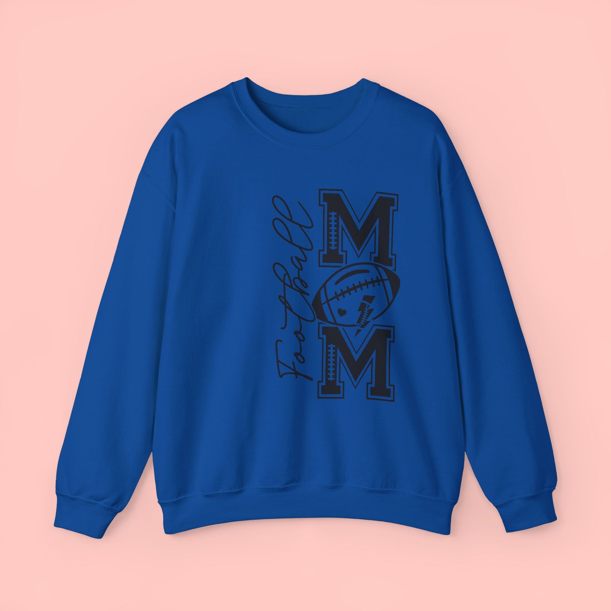 FOOTBALL MOM CREWNECK SWEATSHIRT - FANGIRL SWAG