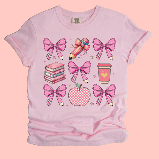 COQUETTE TEACHER TEE - FANGIRL SWAG