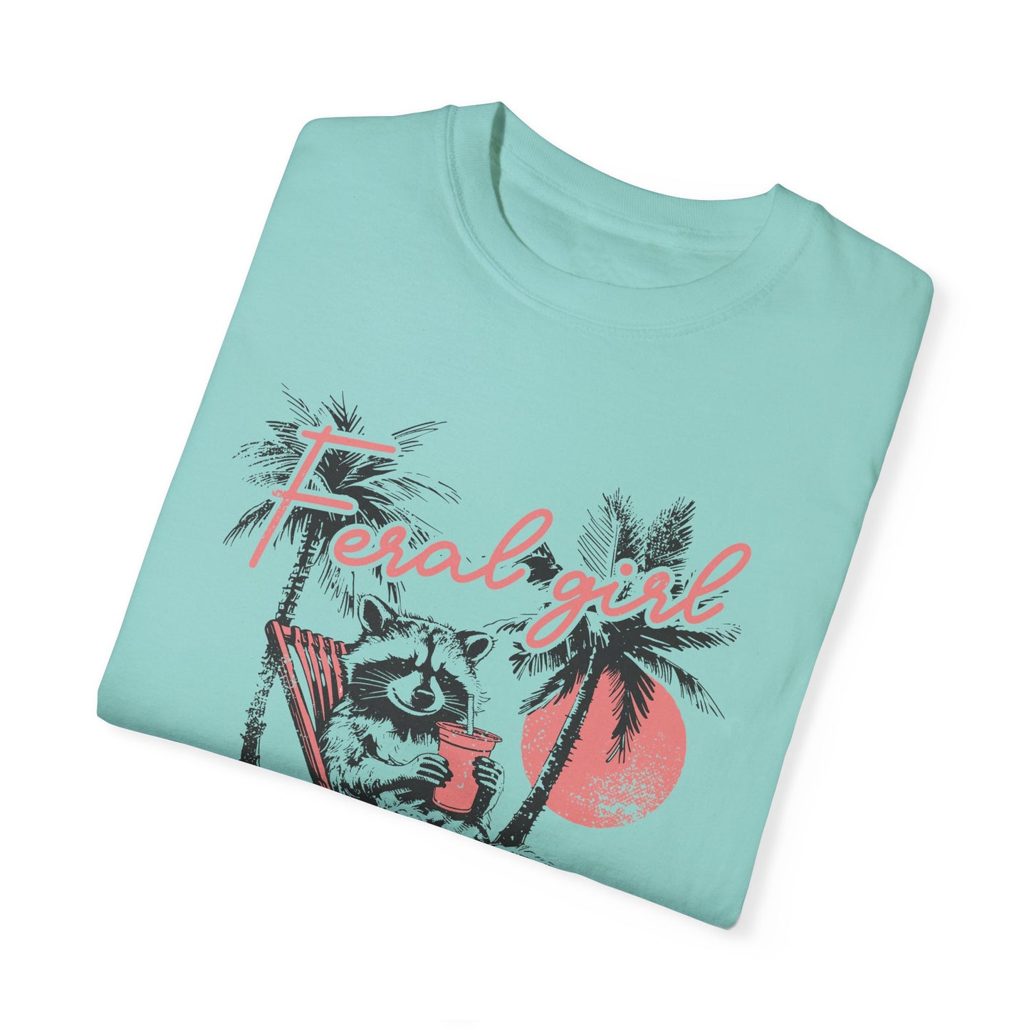 FERAL GIRL SUMMER TEE - FANGIRL SWAG