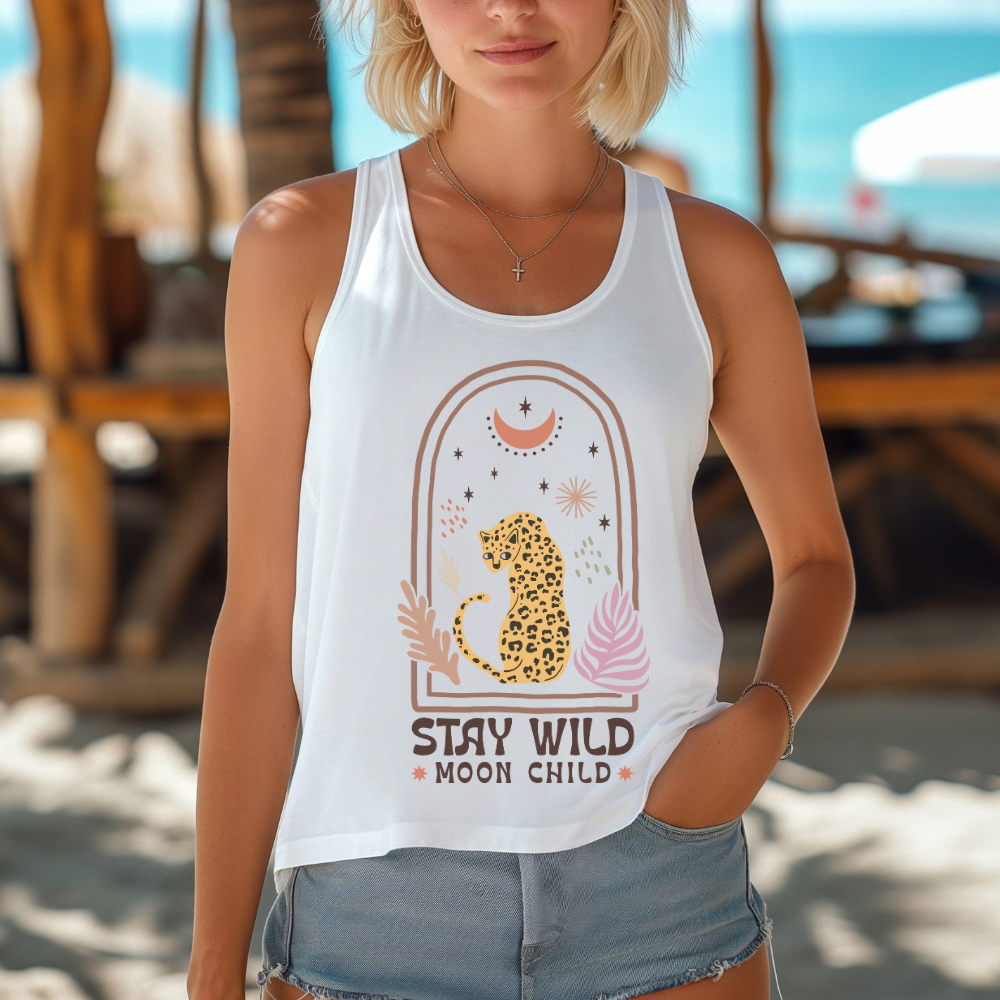 STAY WILD MOON CHILD TANK - FANGIRL SWAG