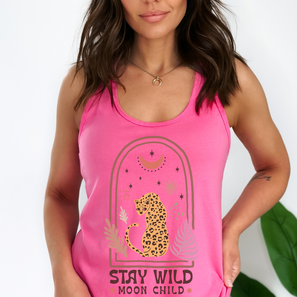 STAY WILD MOON CHILD TANK - FANGIRL SWAG