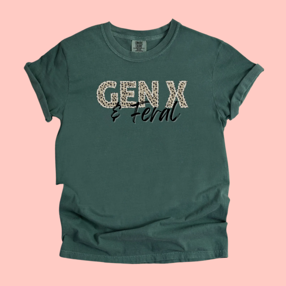 GEN X & FERAL TEE - FANGIRL SWAG