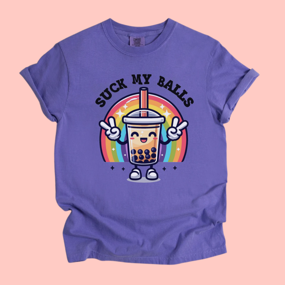 SUCK MY BALLS - BOBA TEE - FANGIRL SWAG