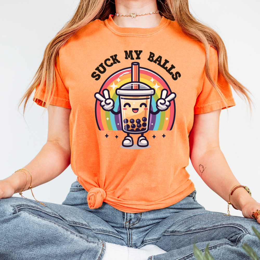 SUCK MY BALLS - BOBA TEE - FANGIRL SWAG