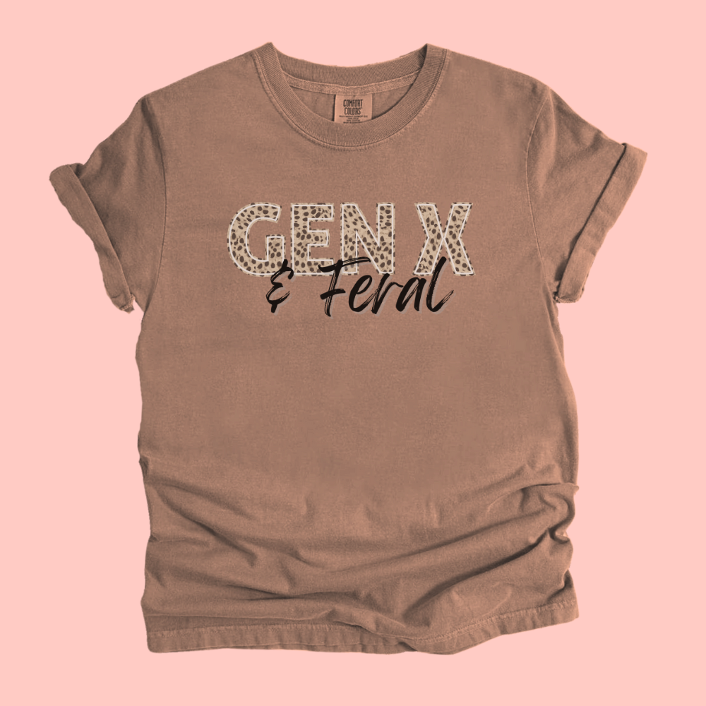 GEN X & FERAL TEE - FANGIRL SWAG